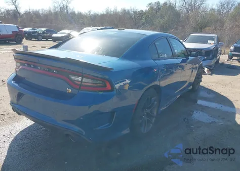 2021 Dodge Charger Scat Pack Rwd z USA, uszkodzony, nr VIN 2C3CDXGJ4MH649685